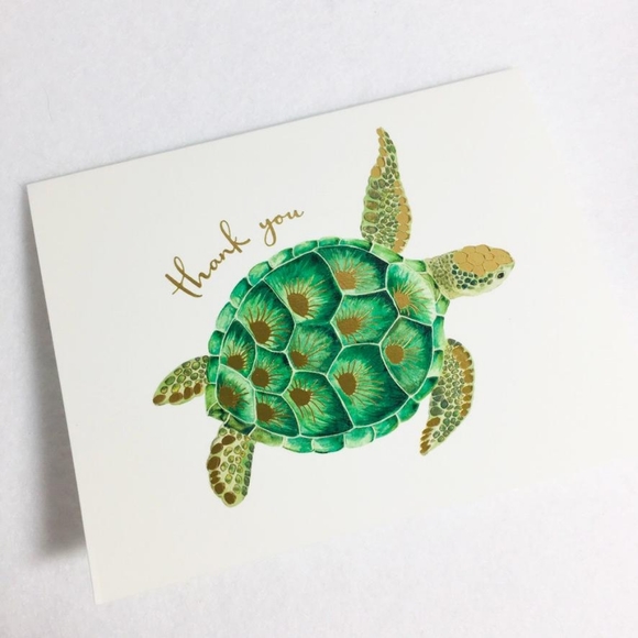 Papyrus Ocean Themed Thank You Cards - Picture 6 of 10